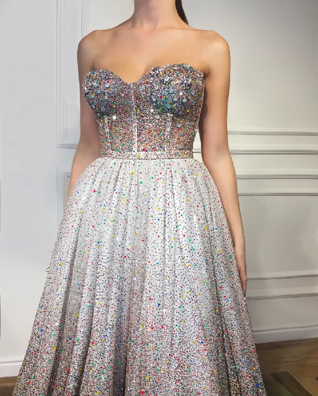 Mini dresses with wrap - around styles Iris Haze Gown