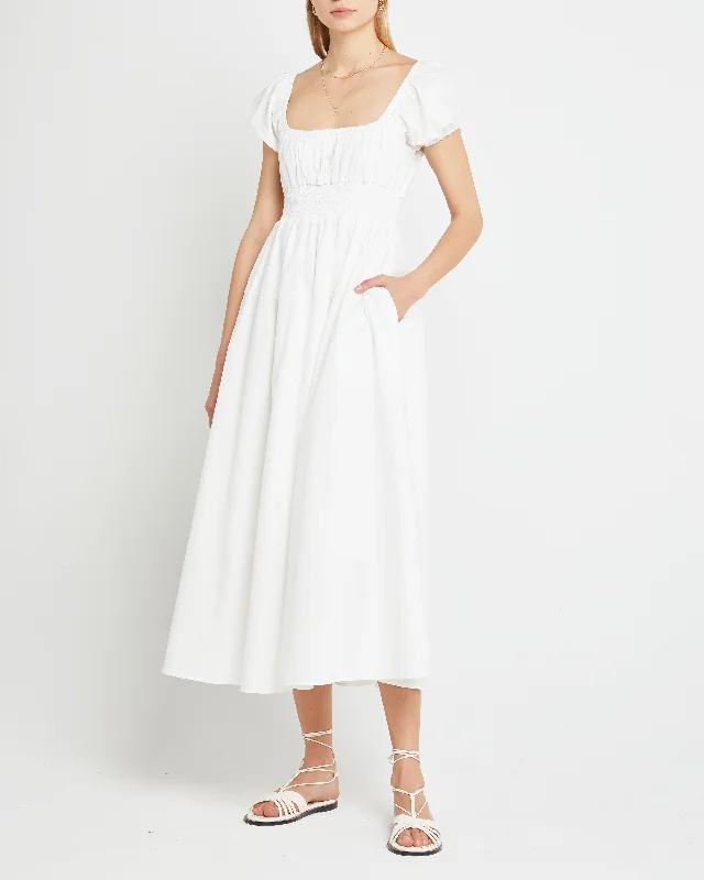 Midi dresses with side slits for a sexy and elegant appearance Antheia Dress