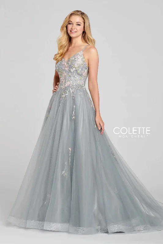 Maternity dress with empire waist for added comfort Colette CL12138 Applique Long Formal Prom Dress Maternity dress with empire waist for added comfort Colette CL12138 Applique Long Formal Prom Dress