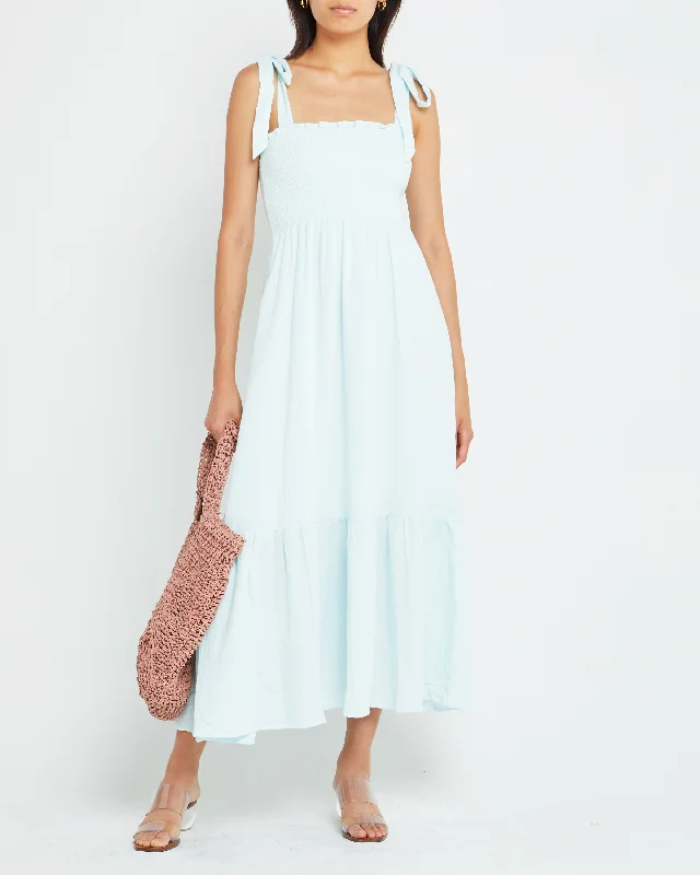 Midi dresses with button - front designs for a classic touch Cotton Winnie Dress