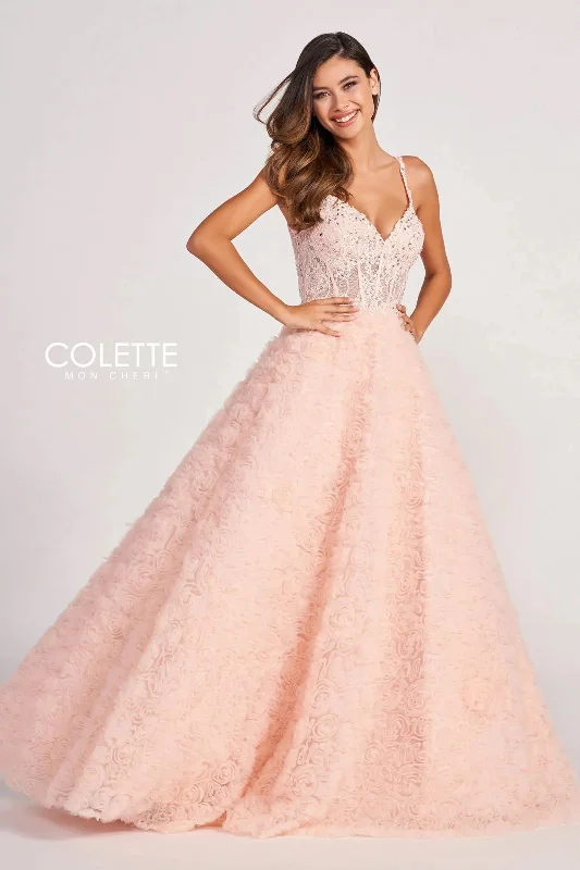 Maternity dress for a fall harvest festival Colette CL2000 Beaded Long Formal Rosette Prom Ball Gown Maternity dress for a fall harvest festival Colette CL2000 Beaded Long Formal Rosette Prom Ball Gown