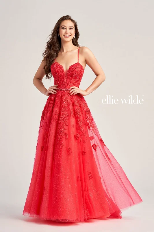 Maternity dress for a baby's first visit to the indoor garden Ellie Wilde EW35016 Formal Glitter Prom Long Gown Maternity dress for a baby's first visit to the indoor garden Ellie Wilde EW35016 Formal Glitter Prom Long Gown