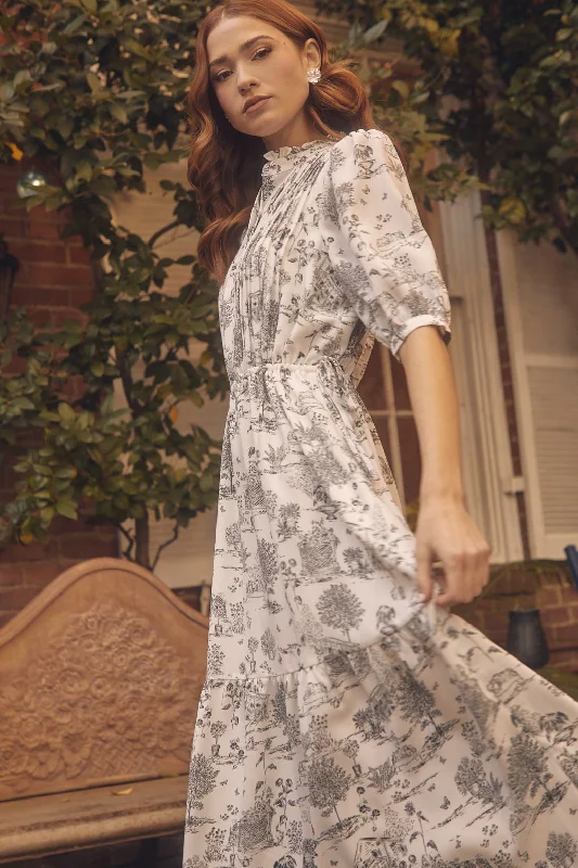 Midi dresses with satin - finish fabrics for a luxurious feel Renzo Toile Pleated Midi Dress Midi dresses with satin - finish fabrics for a luxurious feel Renzo Toile Pleated Midi Dress