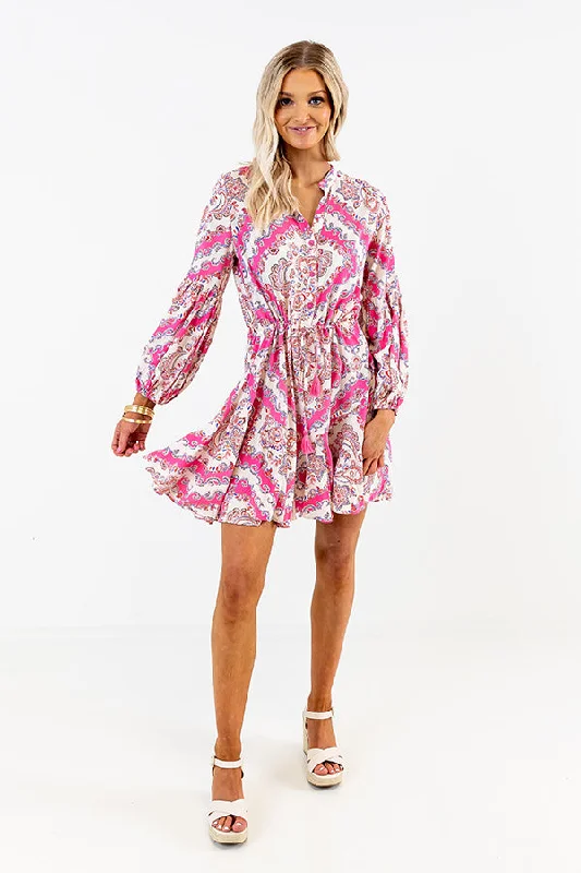Mini dresses with embroidered details for a unique touch Classic And Keen Paisley Dress Mini dresses with embroidered details for a unique touch Classic And Keen Paisley Dress