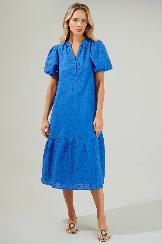 Midi dresses with fringe details for a fun and energetic style Mar Nova Eyelet Midi Dress Midi dresses with fringe details for a fun and energetic style Mar Nova Eyelet Midi Dress