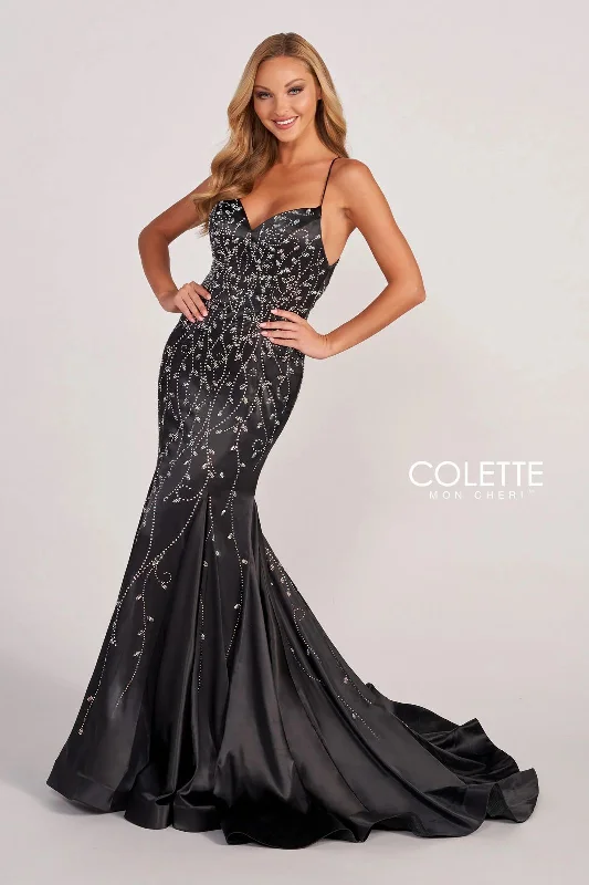 Maternity dress for a friend's wedding as a guest Colette CL2043 Prom Cut Out Formal Mermaid Long Dress Maternity dress for a friend's wedding as a guest Colette CL2043 Prom Cut Out Formal Mermaid Long Dress