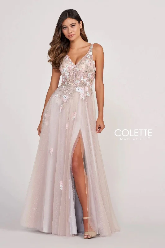 Maternity dress for a mountain getaway Colette CL2003 Formal Sequin Floral Applique Prom Long Dress Maternity dress for a mountain getaway Colette CL2003 Formal Sequin Floral Applique Prom Long Dress