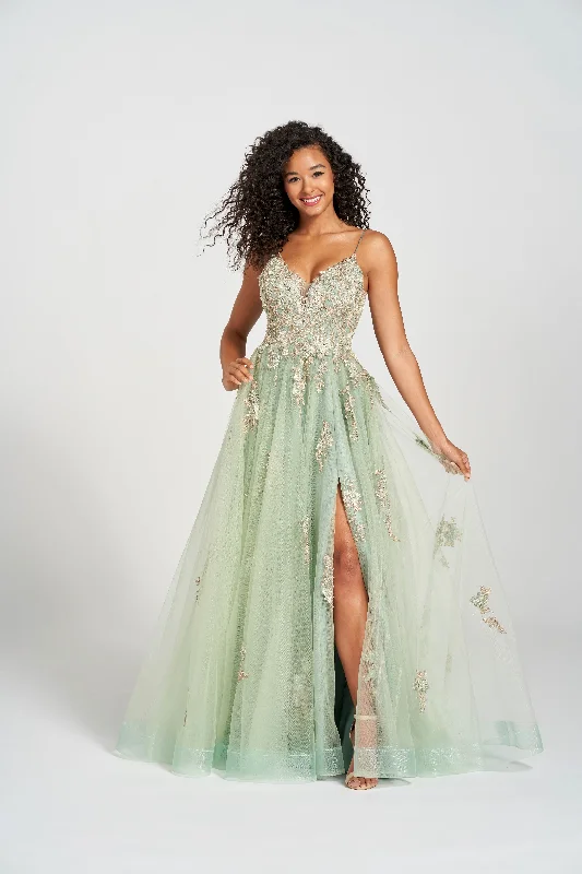 Maternity dress for a movie night out Colette CL12207 Beaded Long Formal Prom Dress