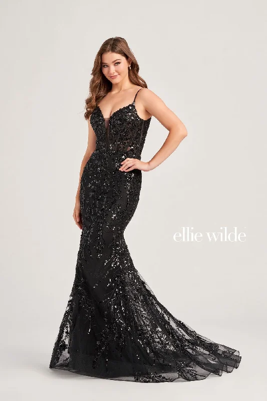 Maternity dress for a baby's first bus ride Ellie Wilde EW35039 Fitted Formal Glitter Prom Long Gown Maternity dress for a baby's first bus ride Ellie Wilde EW35039 Fitted Formal Glitter Prom Long Gown