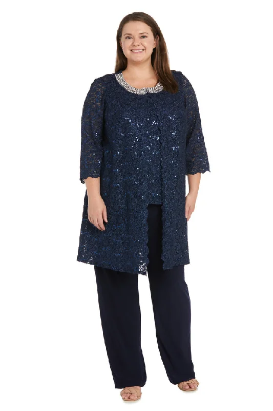 Maternity dress for a baby's first visit to the science center R&M Richards 1351W Plus Size Formal Jacket Pant Suit Maternity dress for a baby's first visit to the science center R&M Richards 1351W Plus Size Formal Jacket Pant Suit