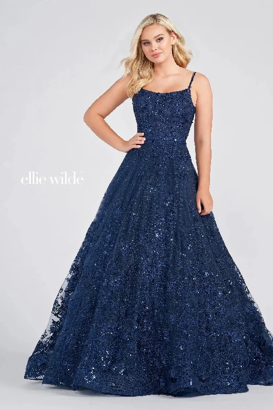 Maternity dress with empire waist for added comfort Ellie Wilde EW122109 Long Pocket Ball Gown Prom Dress Maternity dress with empire waist for added comfort Ellie Wilde EW122109 Long Pocket Ball Gown Prom Dress