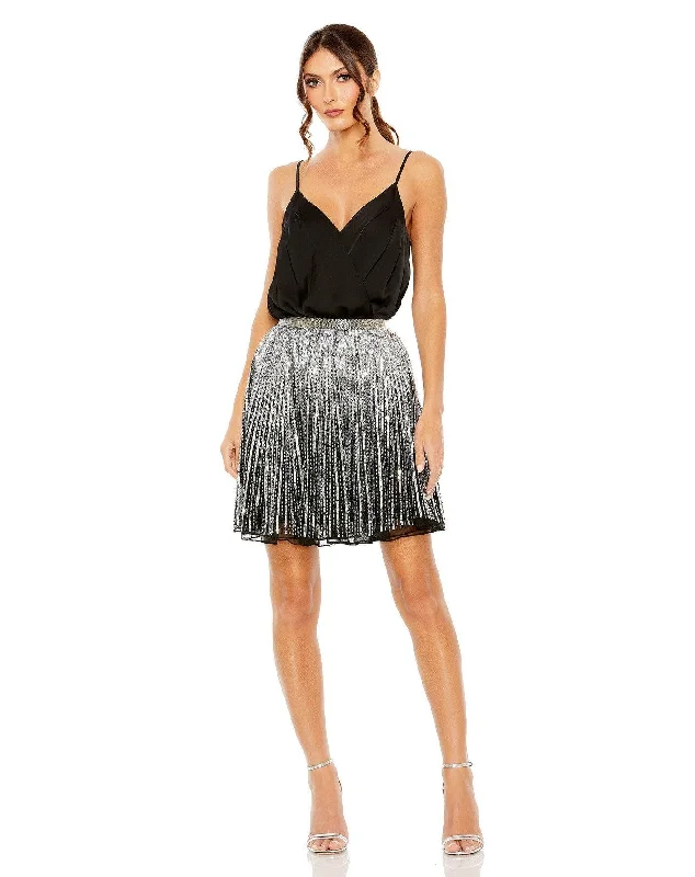 Sequined wedding dresses for a glamorous look Mac Duggal R5703 Formal Sequins Mini Skirt Only Sequined wedding dresses for a glamorous look Mac Duggal R5703 Formal Sequins Mini Skirt Only