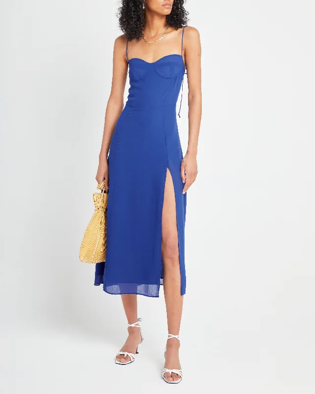 Plaid midi dresses for a fall - themed family gathering Venus Dress