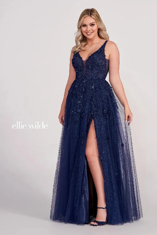 Maternity dress for a baby's first visit to the theater Ellie Wilde EW34103 Formal Long Prom A Line Dress Maternity dress for a baby's first visit to the theater Ellie Wilde EW34103 Formal Long Prom A Line Dress