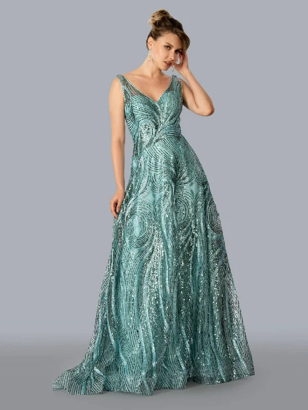 Off - the - shoulder wedding dresses with ruffled sleeves Stella Couture 23315 Long A-line Sleeveless Evening Gown Off - the - shoulder wedding dresses with ruffled sleeves Stella Couture 23315 Long A-line Sleeveless Evening Gown