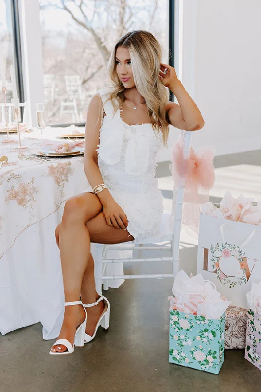 Mini dresses with side slits for a sexy appeal Don't Break My Heart Mini Dress