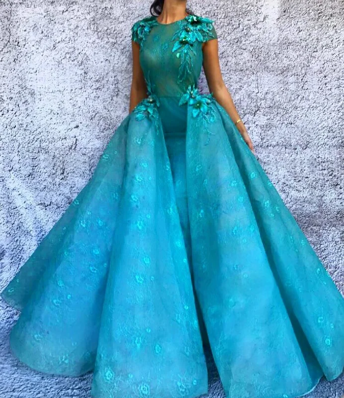 Mini dresses with pleated skirts for a classic look Blue Skies Gown