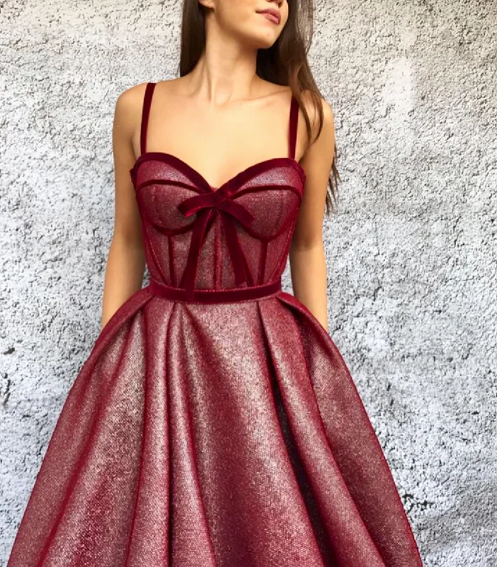 Mini dresses with empire waists for a flattering fit Hearts Afire Gown
