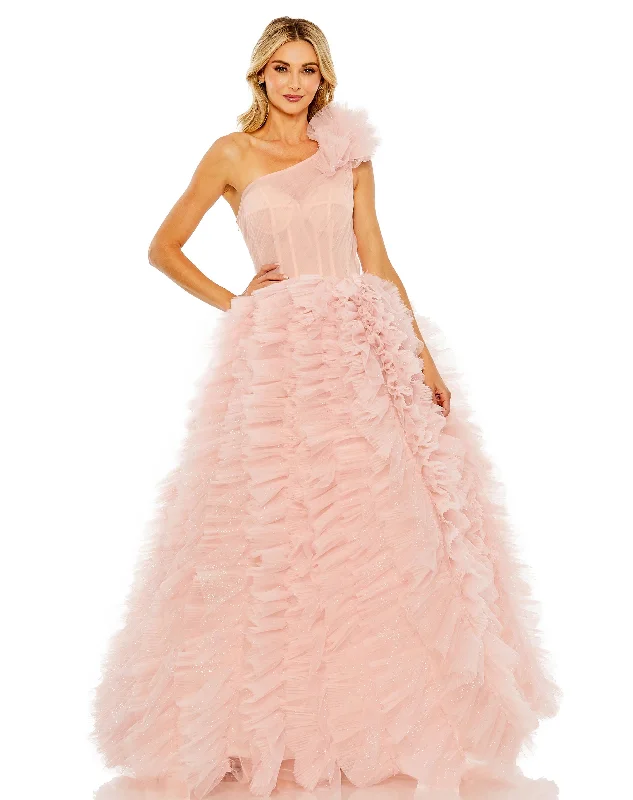 Wedding dresses with a detachable skirt for versatility Mac Duggal 20576 Prom One Shoulder Long Ball Gown Wedding dresses with a detachable skirt for versatility Mac Duggal 20576 Prom One Shoulder Long Ball Gown