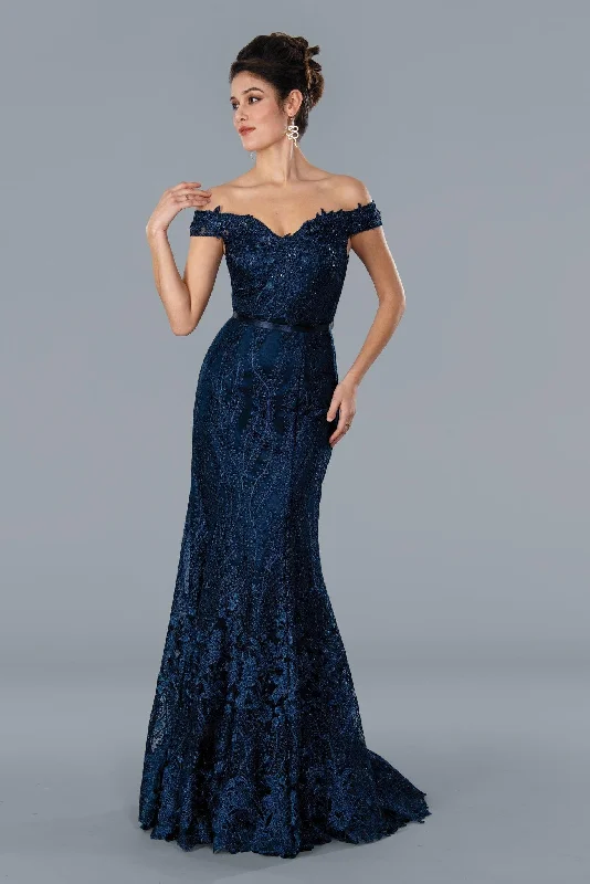 High - low hem wedding dresses for a trendy twist Stella Couture 19060 Long Off Shoulder Evening Gown Sale High - low hem wedding dresses for a trendy twist Stella Couture 19060 Long Off Shoulder Evening Gown Sale