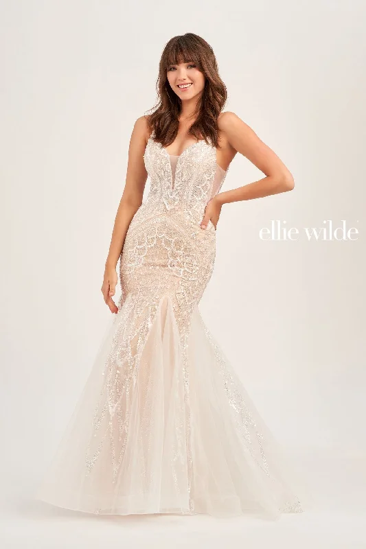 Maternity dress for a baby's first visit to the rock garden Ellie Wilde EW35077 Mermaid Prom Long Formal Gown Maternity dress for a baby's first visit to the rock garden Ellie Wilde EW35077 Mermaid Prom Long Formal Gown