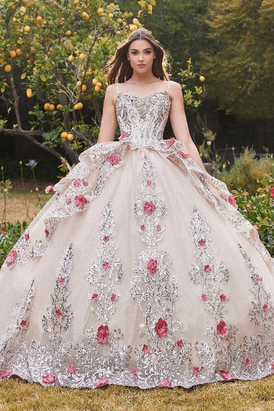 Sheath satin wedding dresses for a sleek appearance Cinderella Divine 15703 Quinceanera Dress Sheath satin wedding dresses for a sleek appearance Cinderella Divine 15703 Quinceanera Dress