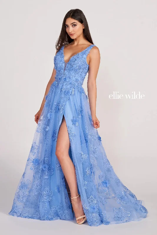 Maternity dress for a baby's first visit to the rooftop garden Ellie Wilde EW34121 Long A Line Prom Dress Maternity dress for a baby's first visit to the rooftop garden Ellie Wilde EW34121 Long A Line Prom Dress