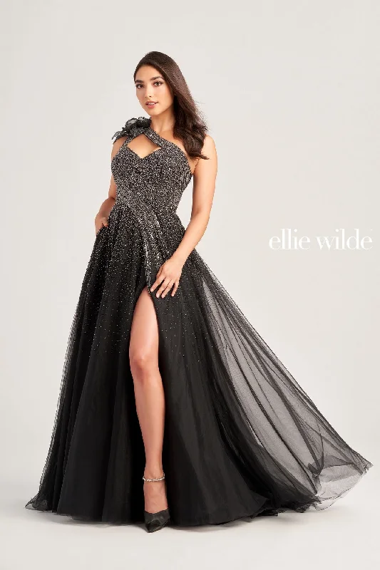Maternity cocktail dress with sequin embellishments Ellie Wilde EW35086 Long Ball Gown Beaded Prom Dress Maternity cocktail dress with sequin embellishments Ellie Wilde EW35086 Long Ball Gown Beaded Prom Dress