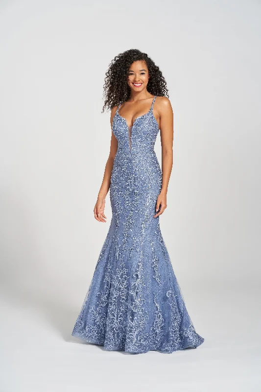 Maternity dress for a baby's first visit to the art gallery Colette CL12220 Beaded Formal Prom Glitter Long Dress