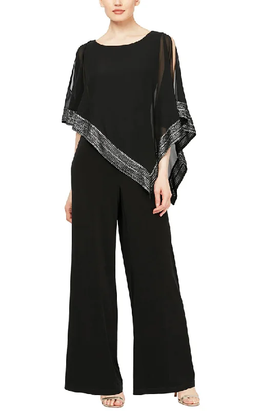 Maternity dress for a baby's first visit to the herb garden SL Fashions 9177331 Asymmetrical Cape Jumpsuit Maternity dress for a baby's first visit to the herb garden SL Fashions 9177331 Asymmetrical Cape Jumpsuit