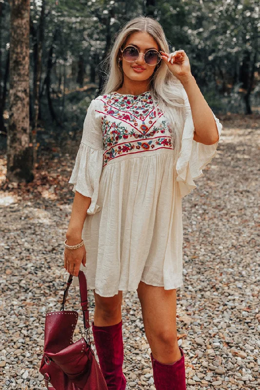 Mini dresses with off - the - shoulder styles Cocktails In Costa Maya Embroidered Dress Mini dresses with off - the - shoulder styles Cocktails In Costa Maya Embroidered Dress
