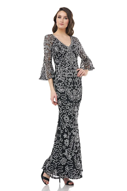 Beach - friendly wedding dresses made of lightweight fabric JS Collections Long Formal Bell Sleeve Dress Sale Beach - friendly wedding dresses made of lightweight fabric JS Collections Long Formal Bell Sleeve Dress Sale