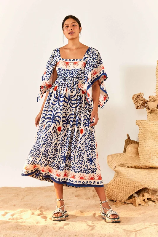 Midi dresses with cotton - blend materials for everyday comfort Afternoon Breeze Midi Dress
