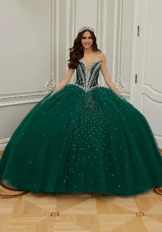 Mini dresses with spaghetti straps for a delicate look Valencia Quinceanera by Morilee Dress 60201