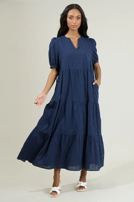 Velvet midi dresses in jewel tones for a glamorous winter event Harper Textured Tiered Midi Dress Velvet midi dresses in jewel tones for a glamorous winter event Harper Textured Tiered Midi Dress