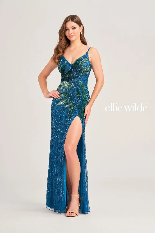 Maternity dress for a baby's first visit to the ballet Ellie Wilde EW35066 Formal Long Sequin Fitted Prom Gown Maternity dress for a baby's first visit to the ballet Ellie Wilde EW35066 Formal Long Sequin Fitted Prom Gown