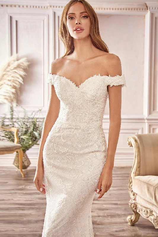 Ruffled wedding dresses with a cascading effect Cinderella Divine CD929 Long Formal Wedding Dress Ruffled wedding dresses with a cascading effect Cinderella Divine CD929 Long Formal Wedding Dress