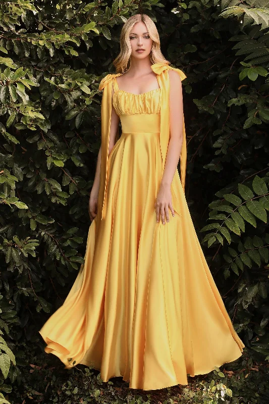 Two - piece wedding dresses with a crop top Cinderella Divine 7490 Sleeveless A Line Satin Prom Dress Two - piece wedding dresses with a crop top Cinderella Divine 7490 Sleeveless A Line Satin Prom Dress