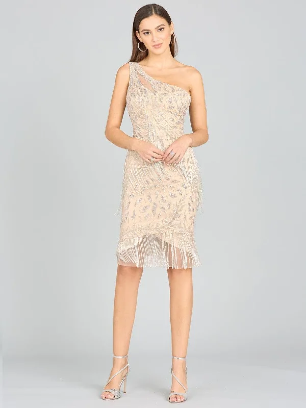 Plus - size wedding dresses with a flattering fit Lara Dresses 29140 One Shoulder Short Cocktail Dress Plus - size wedding dresses with a flattering fit Lara Dresses 29140 One Shoulder Short Cocktail Dress