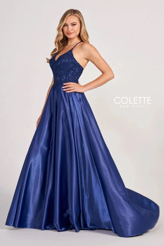 Maternity shift dress for casual outings Colette CL2033 Beaded Prom Long Pockets Formal Dress Maternity shift dress for casual outings Colette CL2033 Beaded Prom Long Pockets Formal Dress