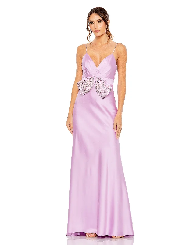A - line wedding dresses with a beaded neckline Mac Duggal 68144 Long Spaghetti Strap Prom Gown A - line wedding dresses with a beaded neckline Mac Duggal 68144 Long Spaghetti Strap Prom Gown