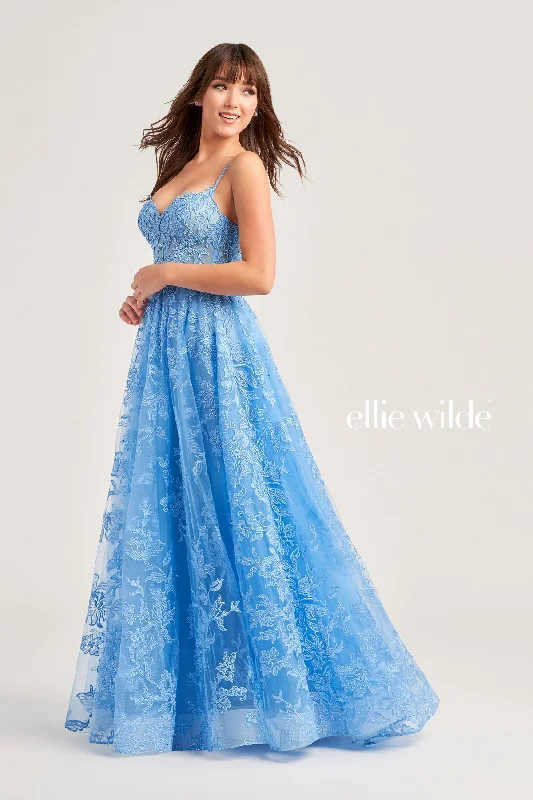 Maternity dress for a baby's first visit to the water garden Ellie Wilde EW35226 Long Formal A Line Pocket Prom Dress Maternity dress for a baby's first visit to the water garden Ellie Wilde EW35226 Long Formal A Line Pocket Prom Dress