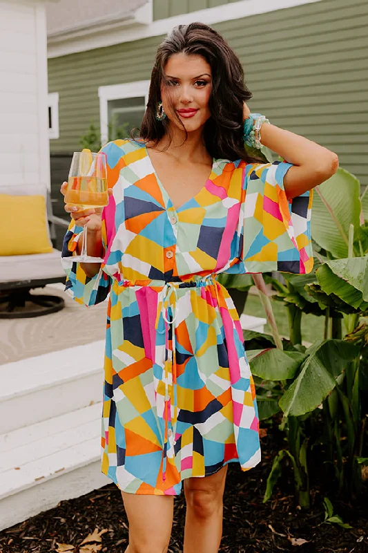 Mini dresses with empire waists for a flattering fit Bring The Party Color Block Mini Dress Mini dresses with empire waists for a flattering fit Bring The Party Color Block Mini Dress