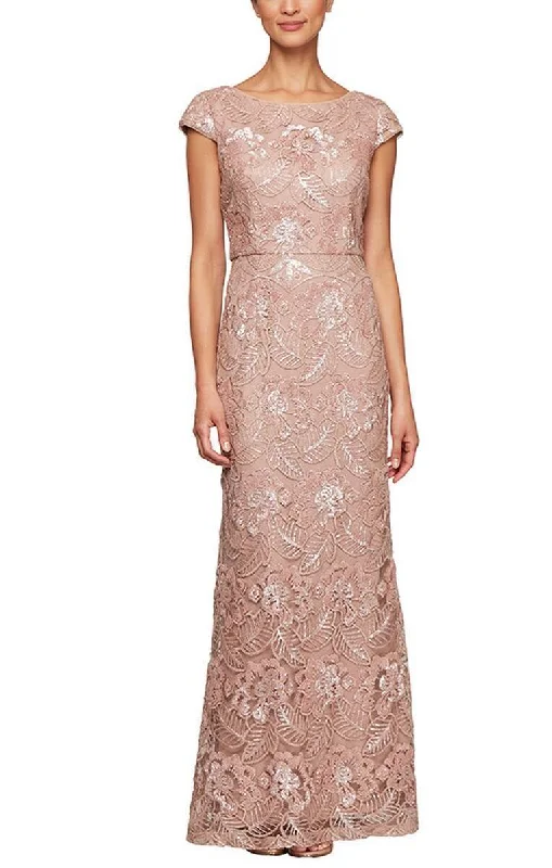 V - neck organza wedding dresses for a romantic touch Alex Evenings AE8117922 Formal Long Dress Sale V - neck organza wedding dresses for a romantic touch Alex Evenings AE8117922 Formal Long Dress Sale