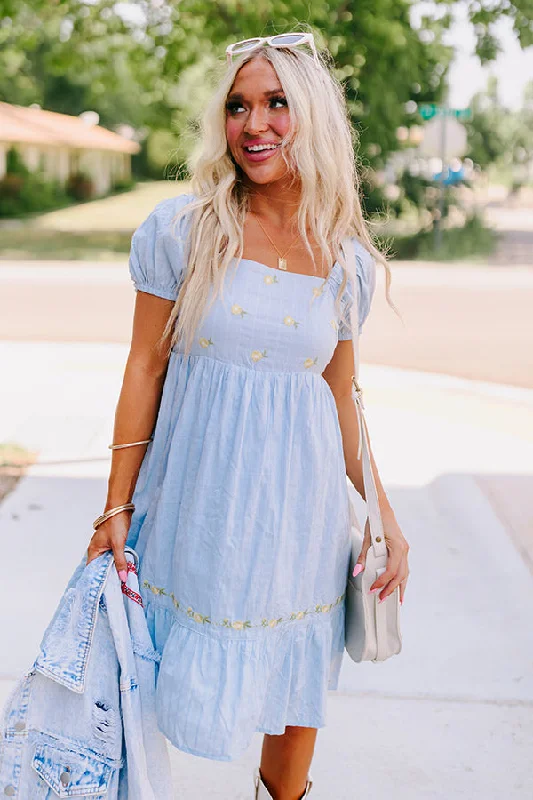 Mini dresses with polka dot patterns Daily Obsession Embroidered Dress