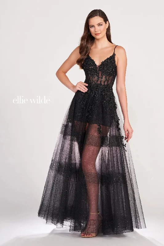 Maternity dress for a baby's first visit to the magic show Ellie Wilde EW34032 Prom Formal Evening Long Gown Maternity dress for a baby's first visit to the magic show Ellie Wilde EW34032 Prom Formal Evening Long Gown