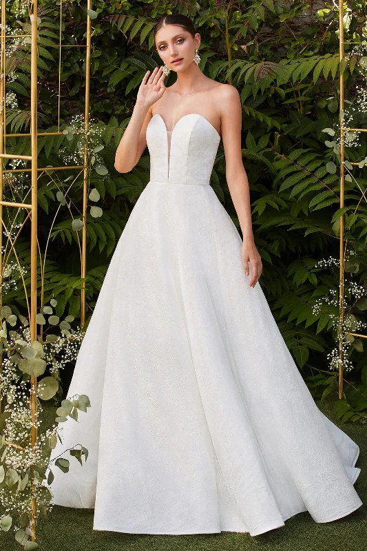 Ball gown style wedding dresses with sweetheart neckline Cinderella Divine CDCB0033W Long Bridal Gown Wedding Dress Ball gown style wedding dresses with sweetheart neckline Cinderella Divine CDCB0033W Long Bridal Gown Wedding Dress