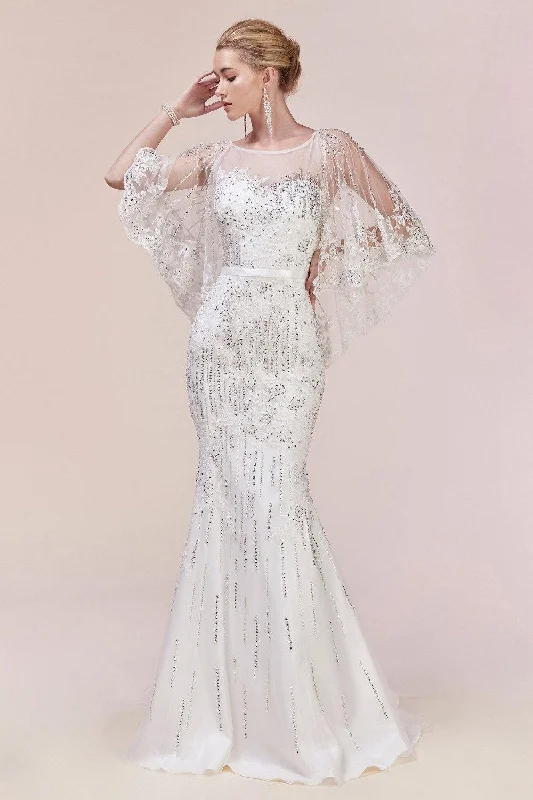Ballroom - ready wedding dresses with a large skirt Andrea & Leo AL5263 Sparkling Long Wedding Dress Ballroom - ready wedding dresses with a large skirt Andrea & Leo AL5263 Sparkling Long Wedding Dress