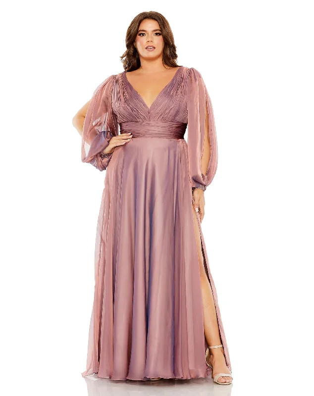 Maternity dress for a Christmas party Mac Duggal 68431 Long Sleeve Formal Plus Size Dress Maternity dress for a Christmas party Mac Duggal 68431 Long Sleeve Formal Plus Size Dress
