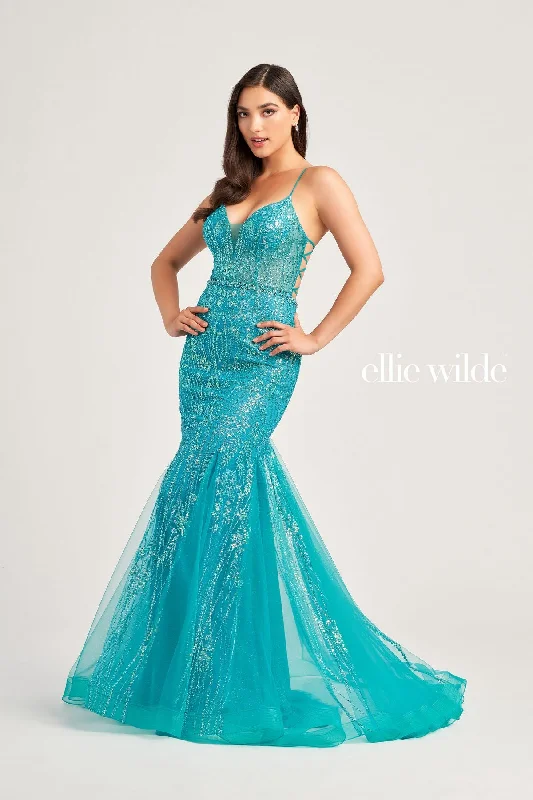 Maternity wrap dress with adjustable belt Ellie Wilde EW35236 Long Formal Glitter Mermaid Evening Prom Gown Maternity wrap dress with adjustable belt Ellie Wilde EW35236 Long Formal Glitter Mermaid Evening Prom Gown